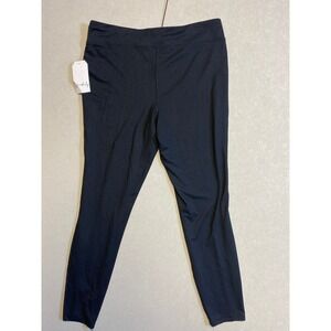 Wonderly Studio Yummy Leggings Womens XL Black High Rise Activewear New